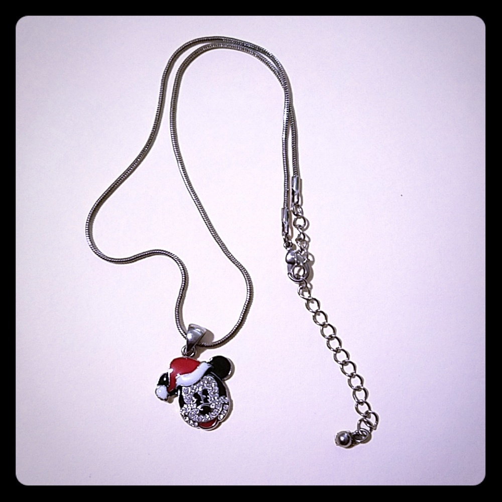 Mickey Mouse Christmas Necklace